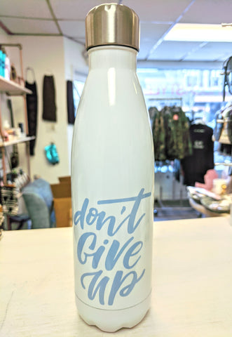 Quotable Life ‘Don’t Give Up’ Stainless Steel Reusable Water Bottle
