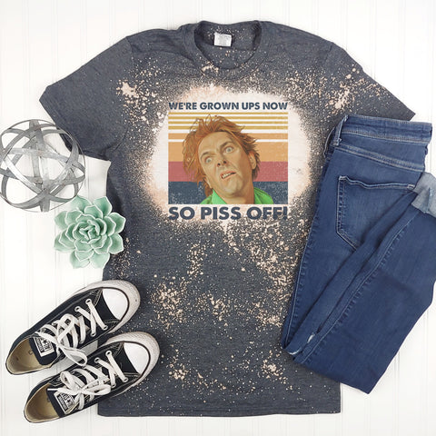 The Clever Bunny Tye Dye Drop Dead Fred Tee