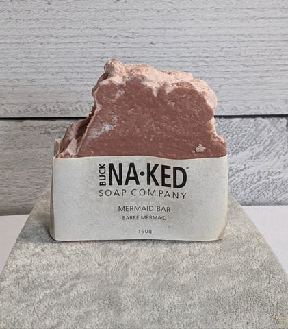 Buck Na.Ked Soap Company - Mermaid Bar - Shampoo and body bar soap