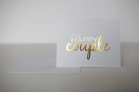 Wrinkle and Crease - Happy Couple Greeting Card