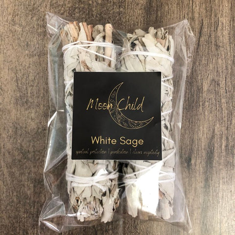 Moon Child - California White Sage Bundle Smudging Energy Clearing