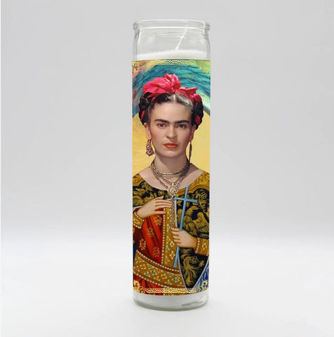 Saint Frida Kahlo Candle