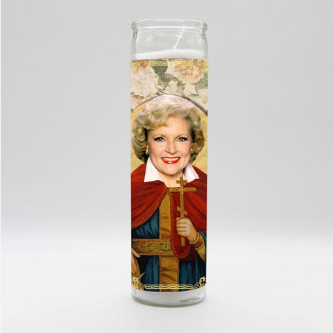 BOBBYK Golden Girls - Saint Betty White 'Rose Nylund' Candle