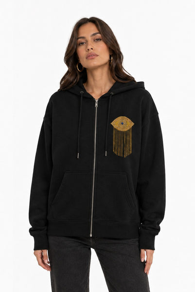 Protection and Transformation Zip Hoodie Sweater