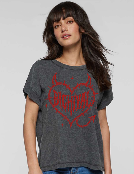 "Bichiyal" Relaxed Vintage Wash T-shirt