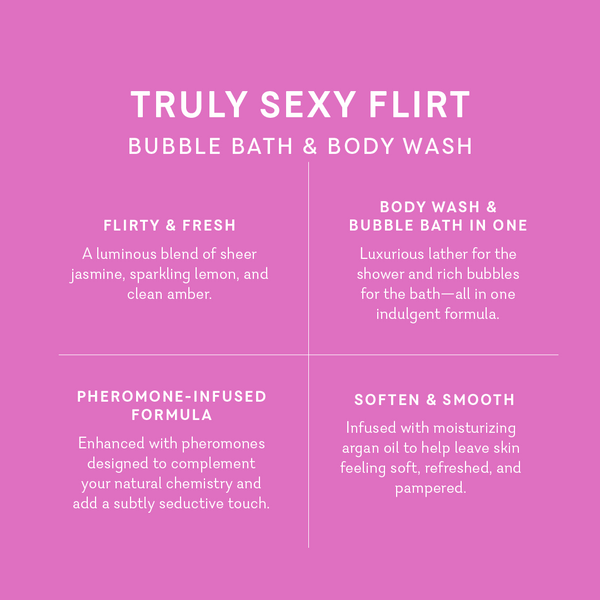 Euforia Truly Sexy Flirt Bubbli PH Balanced Body Wash Bubble Bath