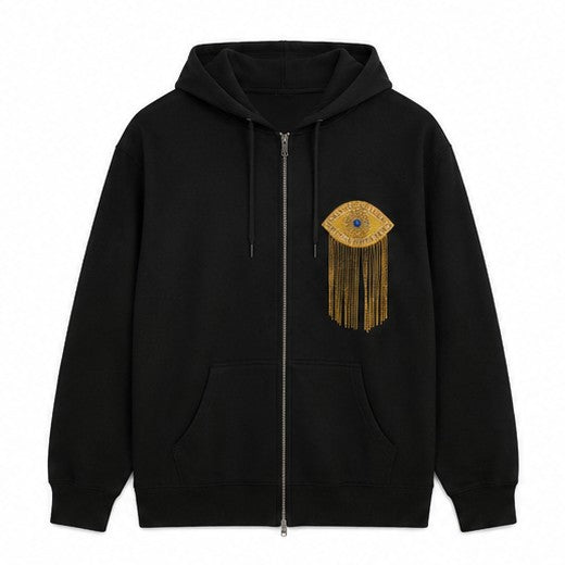Protection and Transformation Zip Hoodie Sweater