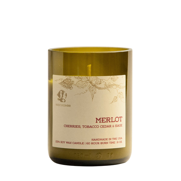 Rescued Wine - Merlot Soy Candle Balance Colletction