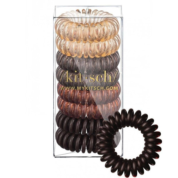 KITSCH Hair Coils 8pk - Brunette