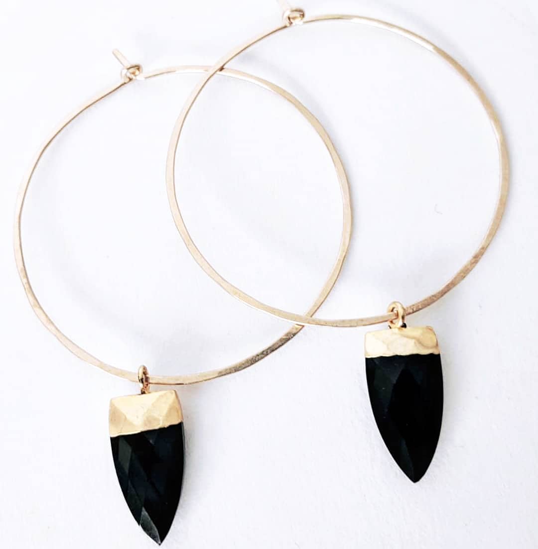 Deal! 1.75CT 100% Natural Round Diamond Inside Outside Hoop Earrings in 14K  gold | eBay