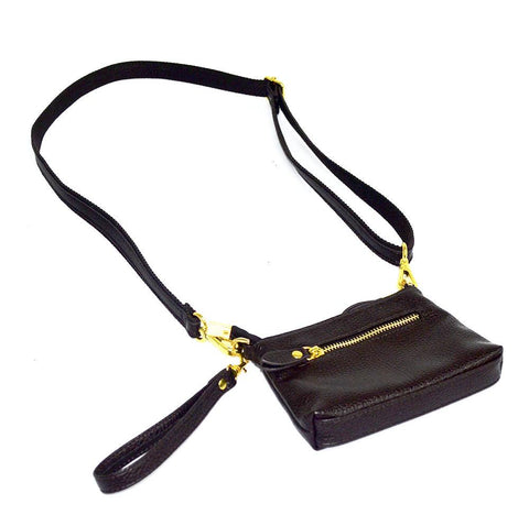 Policy Handbags - The Primary Bag - Pebble Brown Convertible Belt/Wristlet/Crossbody Bag