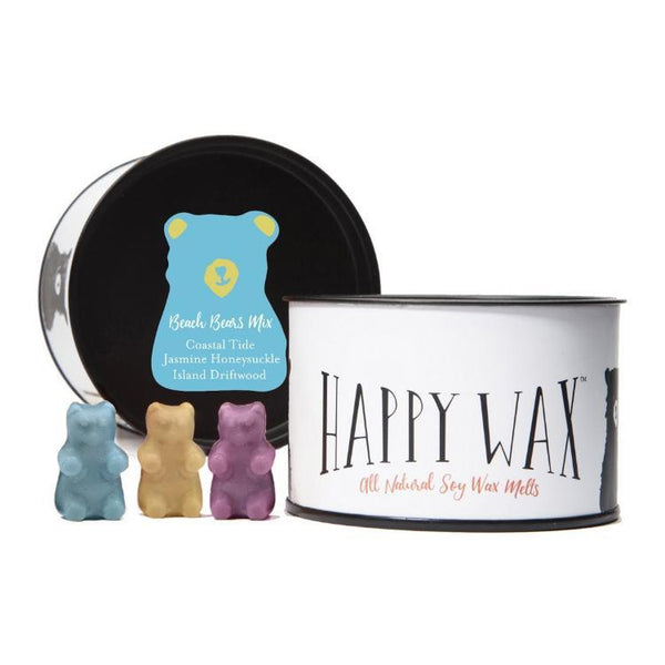 Happy Wax - Classic Tin - Beach Bear Mix Wax Melts