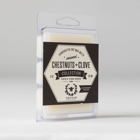 Nectar Republic - Chestnut + Clove : Wax Melt