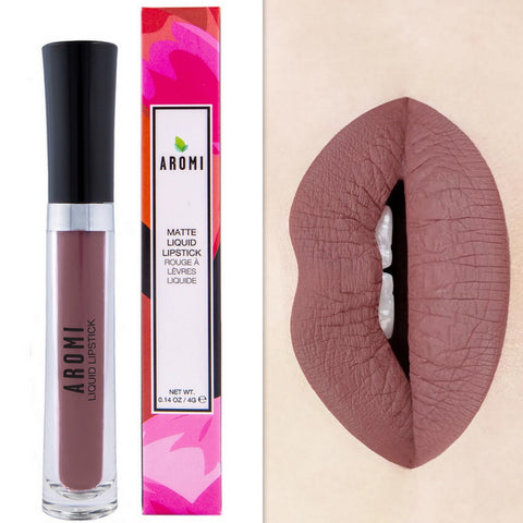 Aromi - Sepia Brown Liquid Lipstick