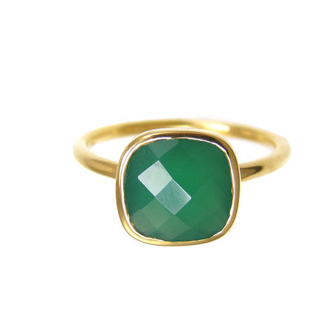 MARGARET ELIZABETH 'Cushion' Cut Stone Ring