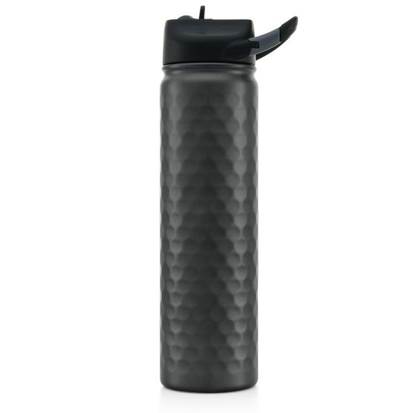 SIC Cups 27 Oz. Hammered Gunmetal Sip Beverage Bottle