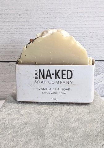 Buck Na.Ked Soap Company -  Vanilla Chai bar soap