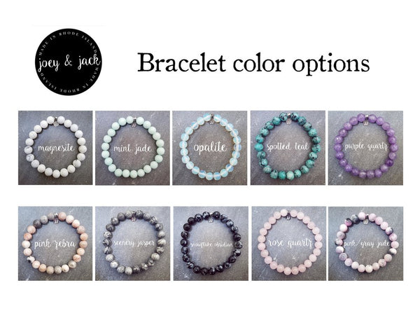 joey & jack - Daughter Charm Gemstone Bracelet