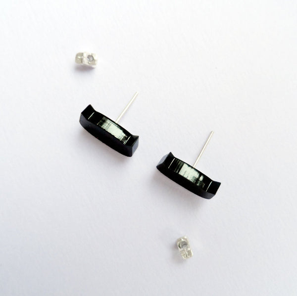 House Of Wonderland - Black Cat Earrings