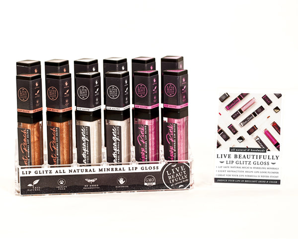 Live Beautifully - Lip Glitz Shimmer Lip Gloss