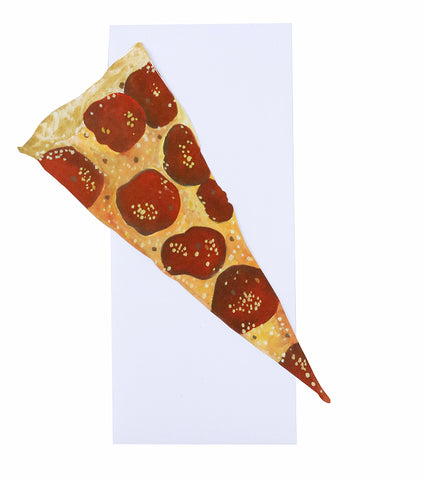 Thimblepress - Pizza Slice Single Greeting Note Card