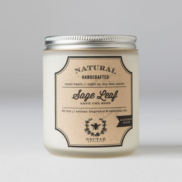 Nectar Republic - Sage Leaf : Candle