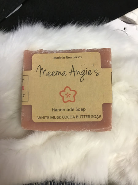 Meema Angie's White Musk Body Cleansing Soap Bar