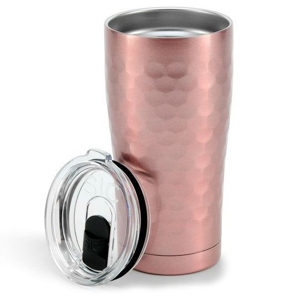 SIC 20 Oz. Hammered Rose Gold Tumbler