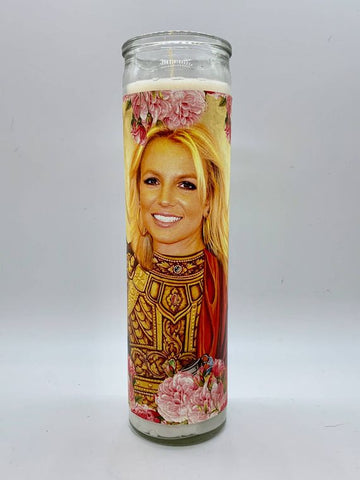 Saint Britney Spears Candle