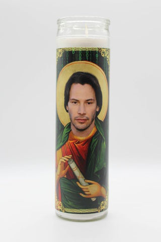 Saint Keanu Reeves Candle