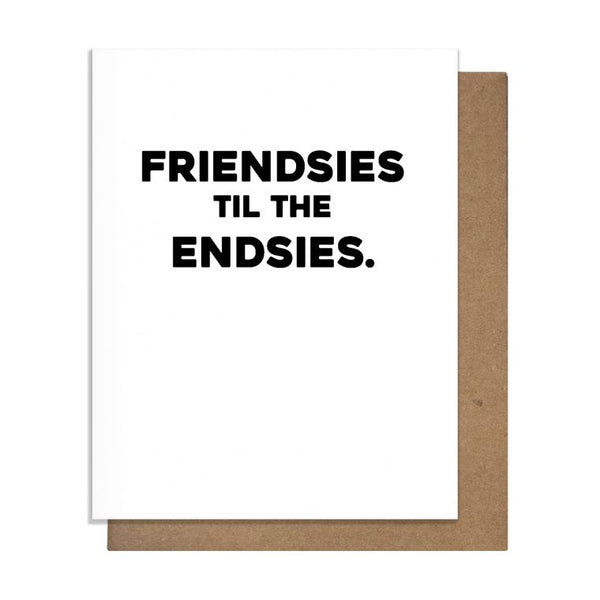 Pretty Alright Goods Friendsies Greeting Card