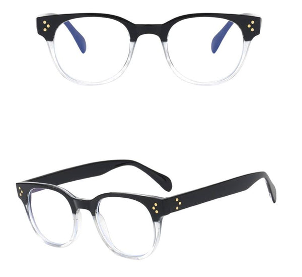 Pretty Simple - Retro Rose Blue Lightblock Glasses