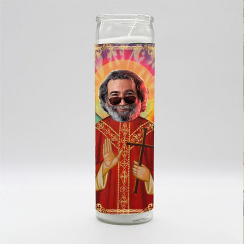 Saint Jerry Garcia Candle