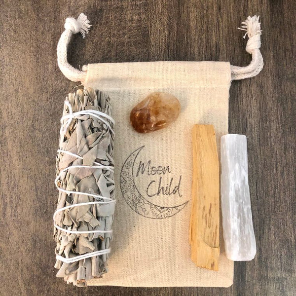 Moon Child - Creativity & Manifestation Smudging & Clearing Kit