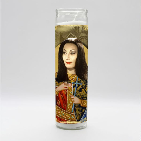 BOBBYK Saint Morticia Adams Candle