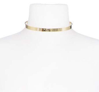 ZENZII Metal Choker Necklace