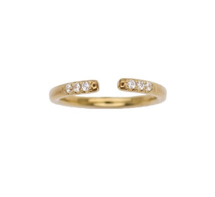 RACHAEL RYEN Open Pave Ring